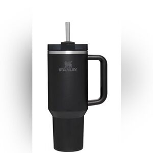 Stanley Matte Black Tumbler with Handle